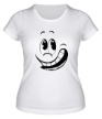 Женская футболка «Смайл улыбается» - Фото 1