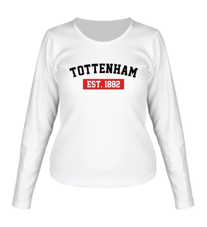 Женский лонгслив «FC Tottenham Est. 1882»