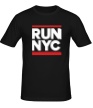 Мужская футболка «Run NYC» - Фото 1