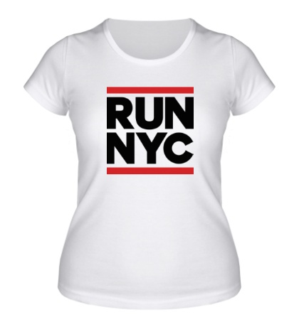 Женская футболка Run NYC