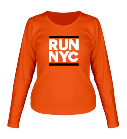 Женский лонгслив Run NYC
