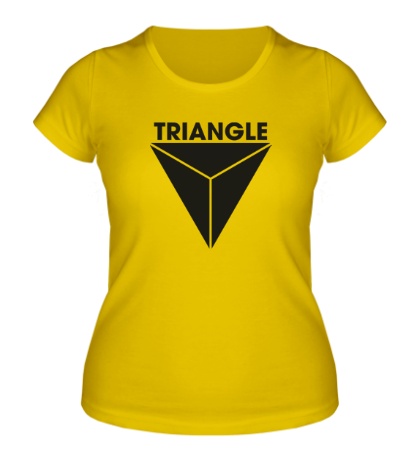 Женская футболка Triangle