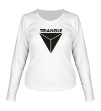 Женский лонгслив Triangle