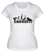 Женская футболка «Only Crossfit» - Фото 1