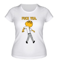 Женская футболка Fuck Yea Peka