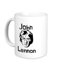 Керамическая кружка John Lennon