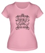 Женская футболка «Whiskey Girl» - Фото 1