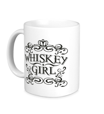 Керамическая кружка Whiskey Girl