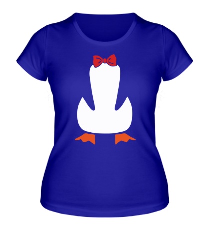 Женская футболка «Мистер пингвин»