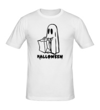 Мужская футболка Halloween Ghost