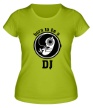 Женская футболка «Born to be a DJ» - Фото 1