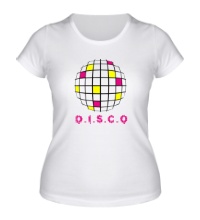 Женская футболка Disco Ball