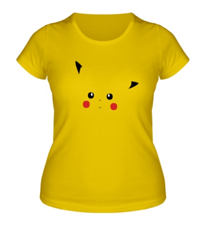 Женская футболка «Грустный Пикачу»