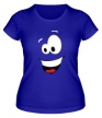 Женская футболка «Веселый смайлик» - Фото 1