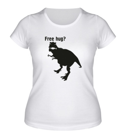 Женская футболка Free hug?