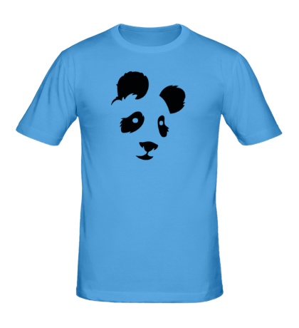 Мужская футболка Panda face
