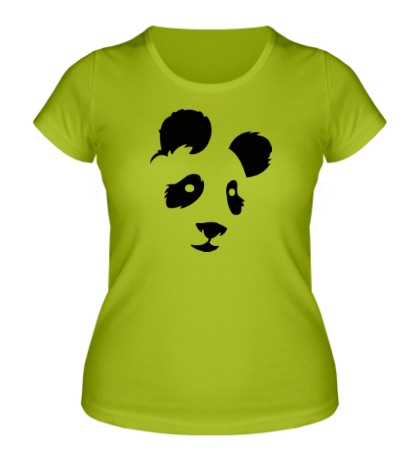 Женская футболка Panda face