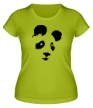 Женская футболка «Panda face» - Фото 1