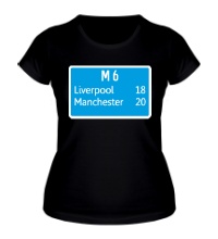 Женская футболка Manchester 20