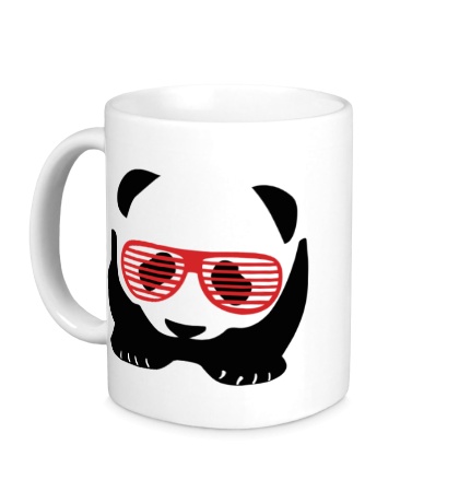 Керамическая кружка «Очкастая панда»