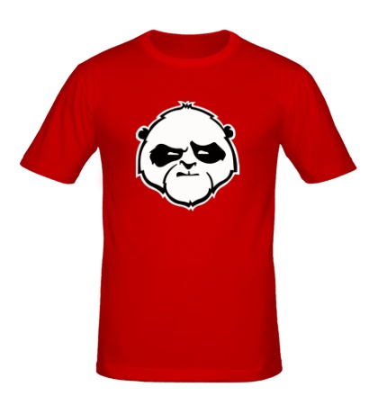 Мужская футболка «Хмурая панда»