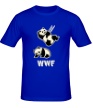 Мужская футболка «WWF Panda Glow» - Фото 1