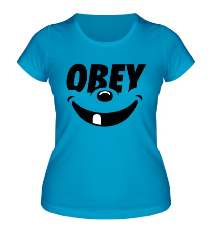 Женская футболка Funny Obey