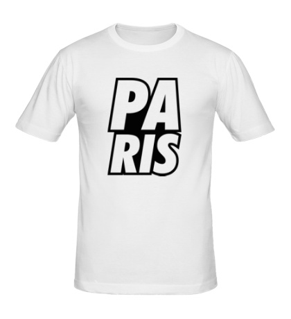 Мужская футболка Paris Lines