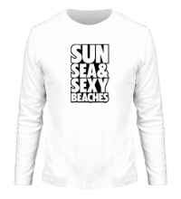 Мужской лонгслив Sun Sea & Sexy Beaches