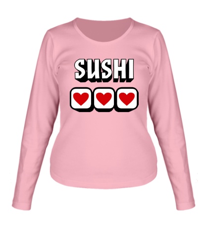 Женский лонгслив Sushi Love