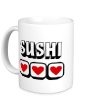 Керамическая кружка «Sushi Love» - Фото 1