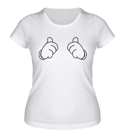 Женская футболка «Thumbs Up»