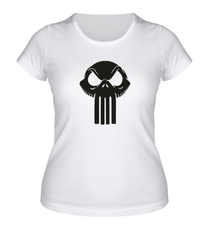 Женская футболка «Punisher Skull»