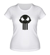 Женская футболка Punisher Skull