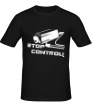 Мужская футболка «Stop kontrol, хватит контролировать» - Фото 1