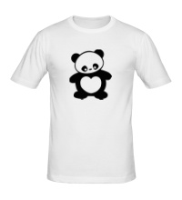 Мужская футболка Panda heard