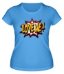 Женская футболка «Love me» - Фото 1