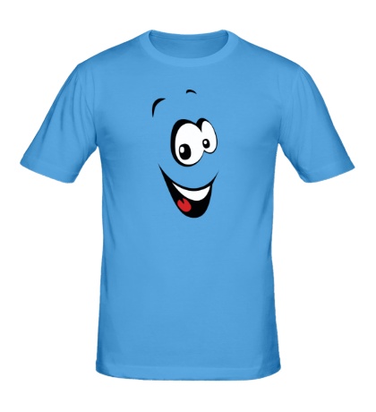 Мужская футболка «Радостный смайл»