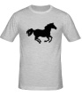 Мужская футболка «Лошадь» - Фото 1