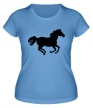 Женская футболка «Лошадь» - Фото 1