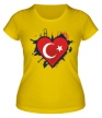 Женская футболка «Ислам в сердце» - Фото 1