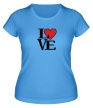 Женская футболка «Love» - Фото 1