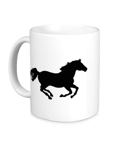 Керамическая кружка «Лошадь»