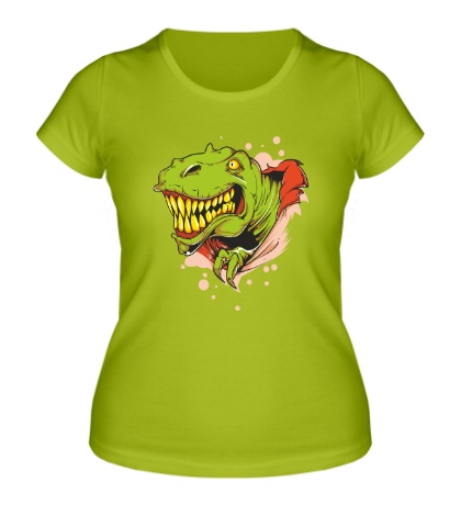 Женская футболка Голова тираннозавра