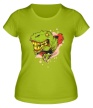 Женская футболка «Голова тираннозавра» - Фото 1