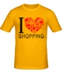 Мужская футболка «Я люблю шоппинг» - Фото 1