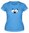 Женская футболка «Морда мишки» - Фото 1
