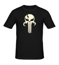 Мужская футболка Mandalorian Punisher glow