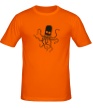 Мужская футболка «Скелет осьминога» - Фото 1