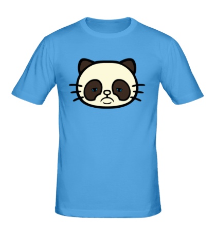 Мужская футболка «Грустный кот»